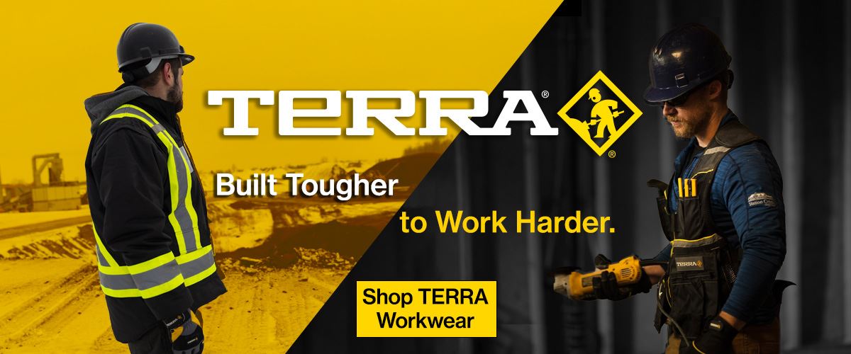Shop TERRA workwear today!